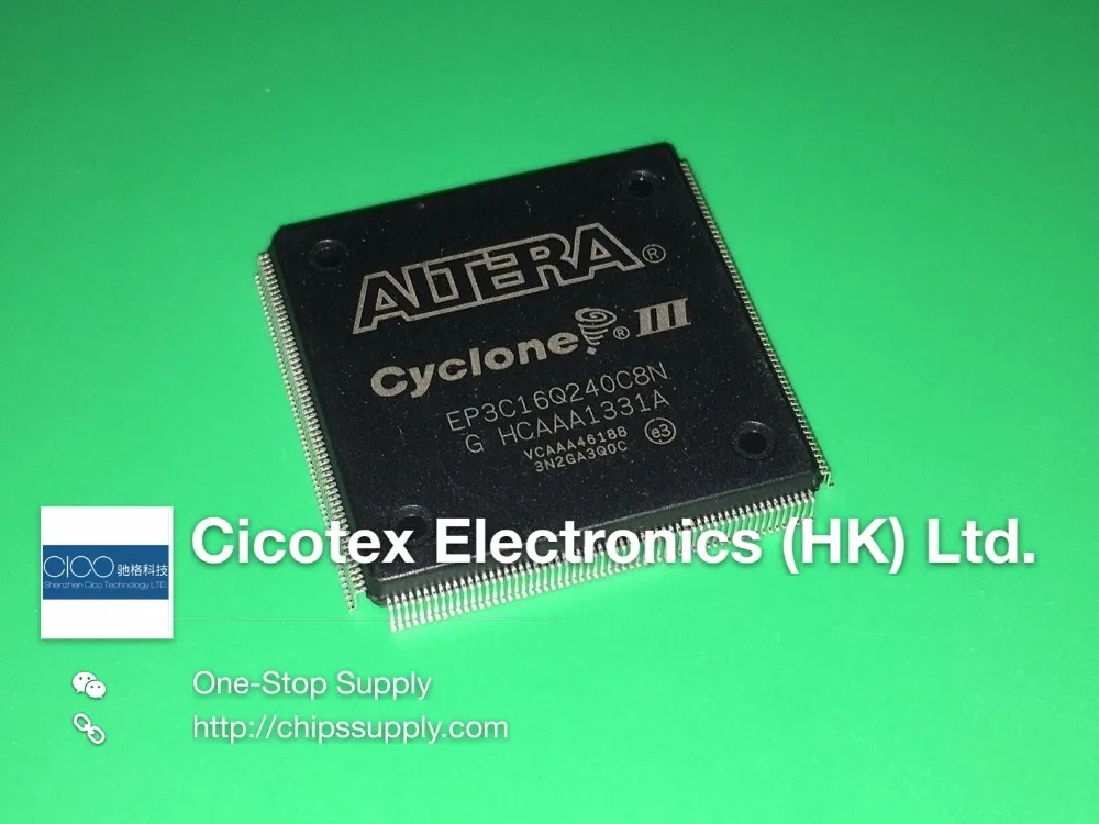 

EP3C16Q240C8N PQFP240 IC FPGA 160 I-O 240QFP