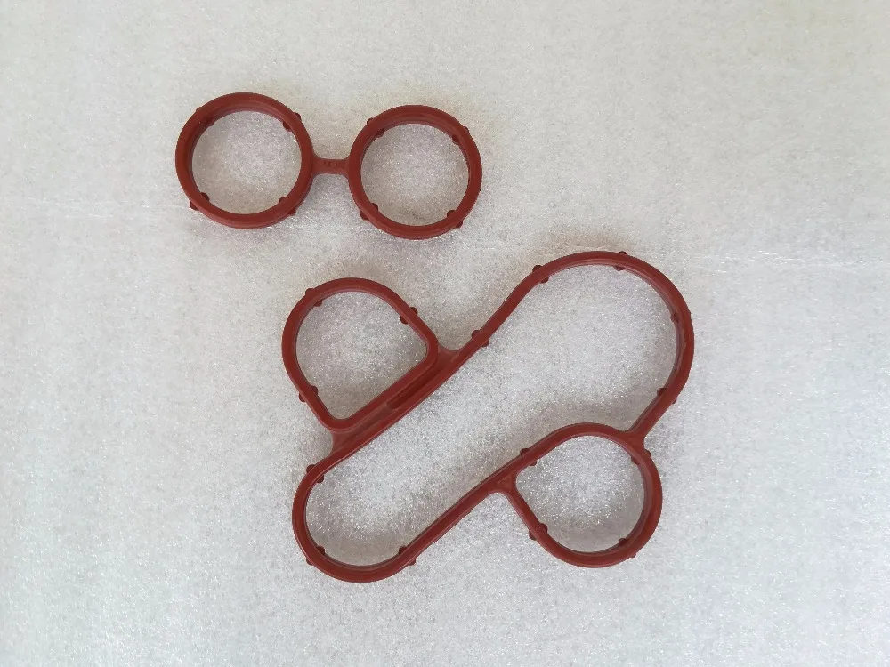 Free Shipping OEM Quality Oil Cooler Gaskets For Dodge Dart Fiat 1.4T Alfa Romeo Giulietta 940 Mito 55236756  940A2000 55212027