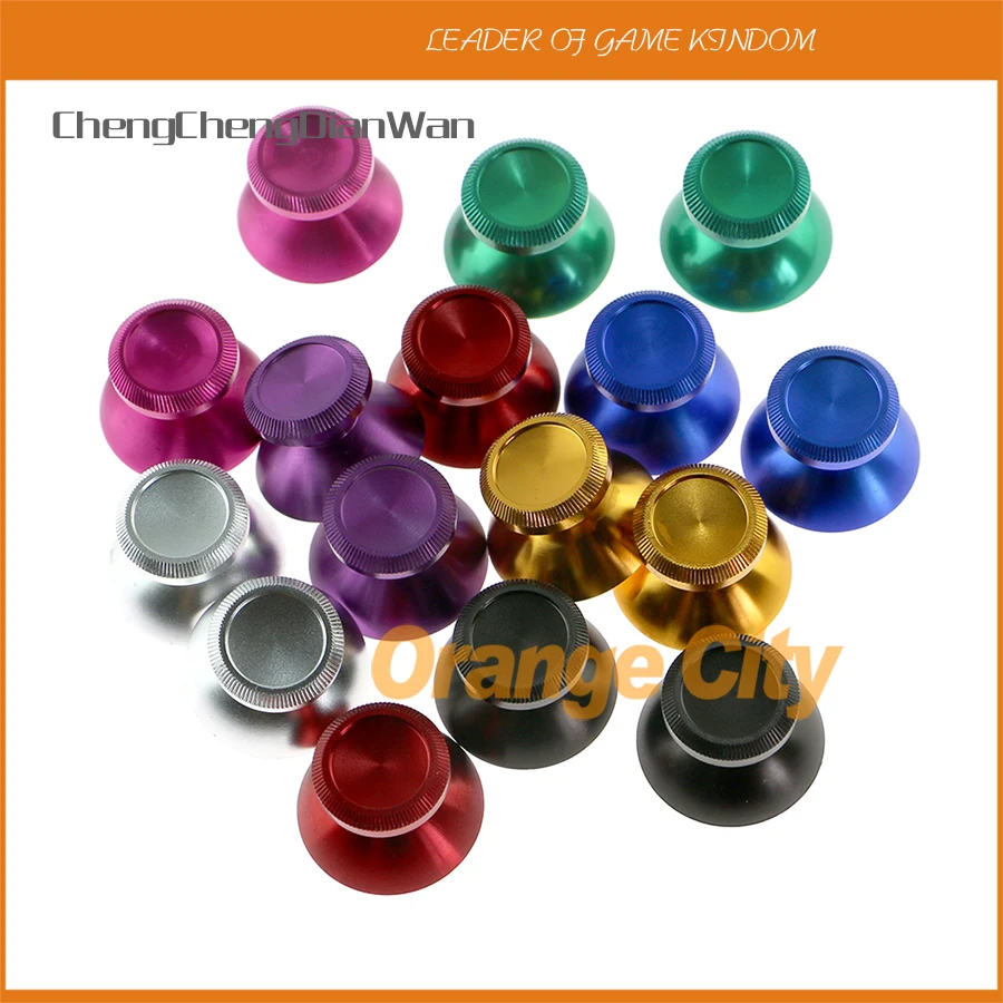 Metal 3D Joystick Analog Thumbstick Cap for PlayStation 4 PS4 Xbox One XBOXONE Controller Colorful 10pcs/lot=5pairs