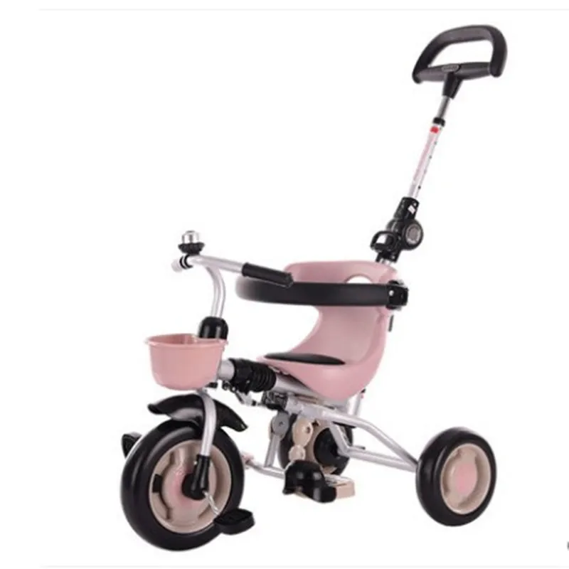 

Folding children's tricycle 1-3-2-6 years old baby stroller pedal bicycle stroller kids toys