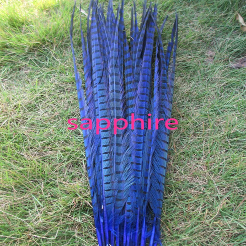 Wholesale 10 / lot of beautiful pheasant feathers 20-22 inch / 50-55 cm variety of colors optional dance celebration decoration