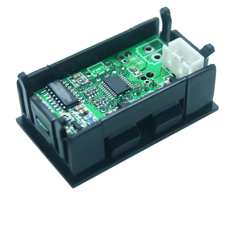 Digital Voltmeter for DC Voltage Display 0-33.000V 5-Digits Voltage Meter Compact Size Checking Voltage & Battery Power