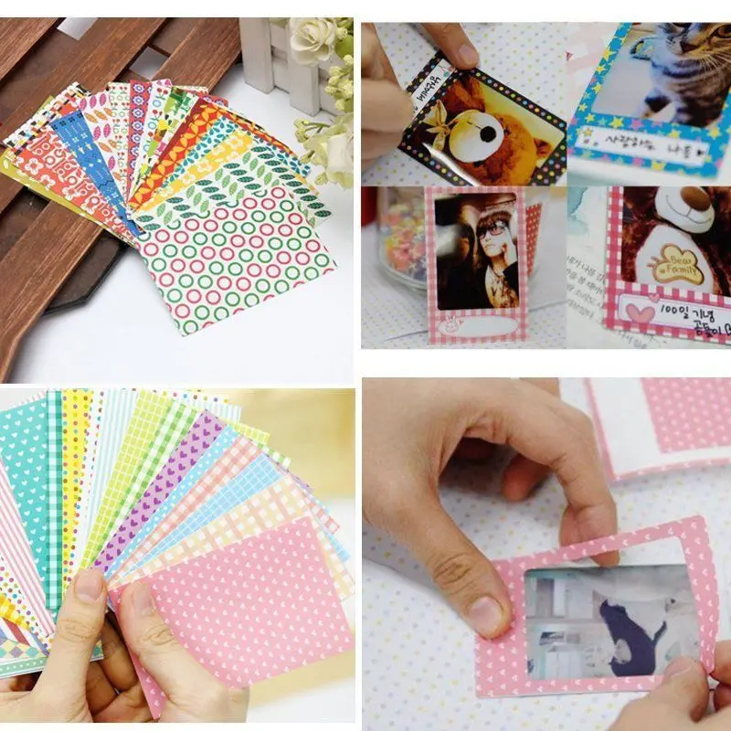 قلم تحديد + ملصقات ملونة + إطارات الصور ل Fujifilm Instax Mini 8 7s 9 25 50 70 90 كيتي كاميرا فورية SP-1 والأفلام ورقة