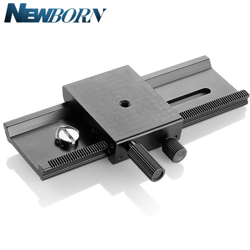 100% Fotomate LP-01 2-Way Macro Focus Focusing Rail Slider for Canon Nikon Sony Pentax Fuji Olympus Camera DSLR