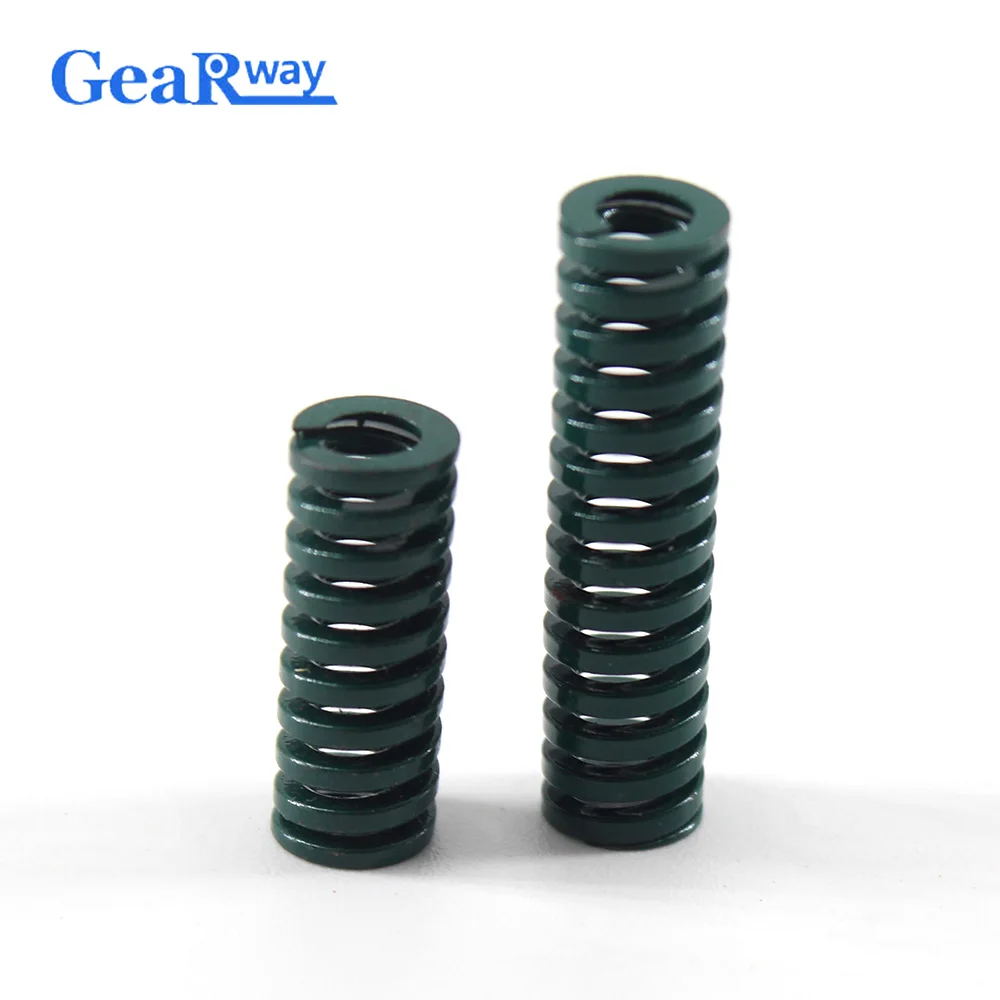 Gearway Green Die Spring Long TH22x20/22x25/22x50/22x55mm 28% Compression Ratio Tubular Section Mould Die Compression Spring