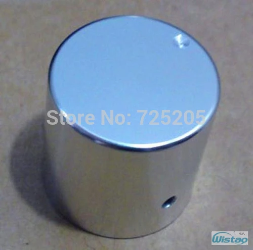 

IWISTAO Solid Potentiometer Knob Whole Aluminum HIFI Amplifier Tube Volume OD 25 H25mm ID 6mm Silver DIY