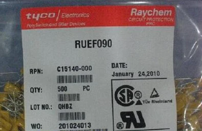 

Сбрасываемый предохранитель RUEF090 UF090 0,9a 30 в PPTC, 500 шт.