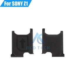 Soporte de tarjeta Sim para Sony Xperia Z1, L39H, SO-01F, C6902, Original, nuevo, 10 unids/lote, Envío Gratis