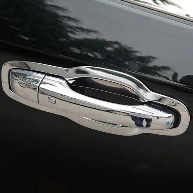 

ABS Chrome Car door handle bowl cover trim fit for dodge journey fiat freemont 2013 2014 2015 2016 accessories car styling