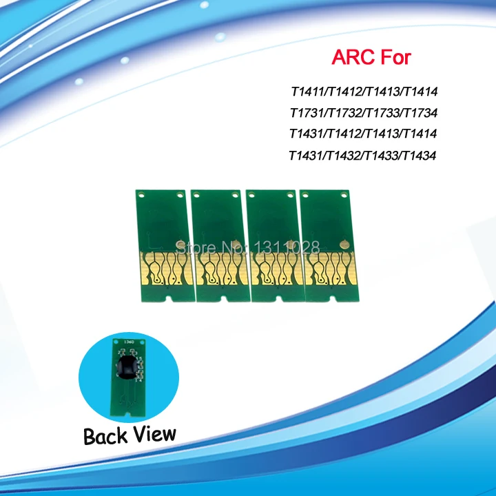 INK WAY T1431-T1434 T1431 T1412-T1414 Compatible auto reset chip ARC for Epson  ME Office 960FWD/900WD/940FW 85ND,free shipping