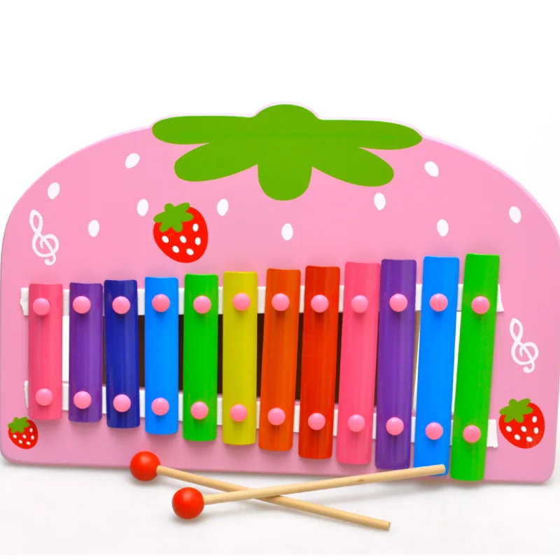 Children learn music educational toys, wooden toys. Intelligence development toys,Learning & Education,Toy Musical Instrument