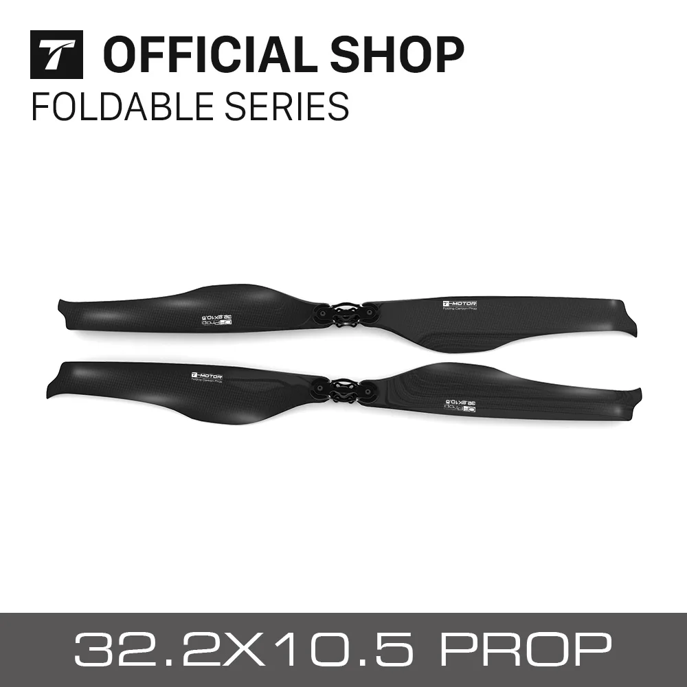 

T-motor Foldable FA32.2*10.5-2PCS/PAIR CF Prop For Aircraft Airplanes Quadcopter UAV RC Drone