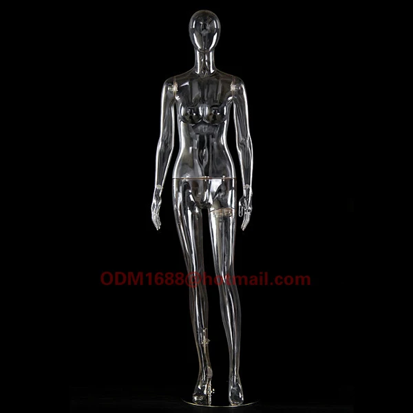 Transparent Female Display Mannequin