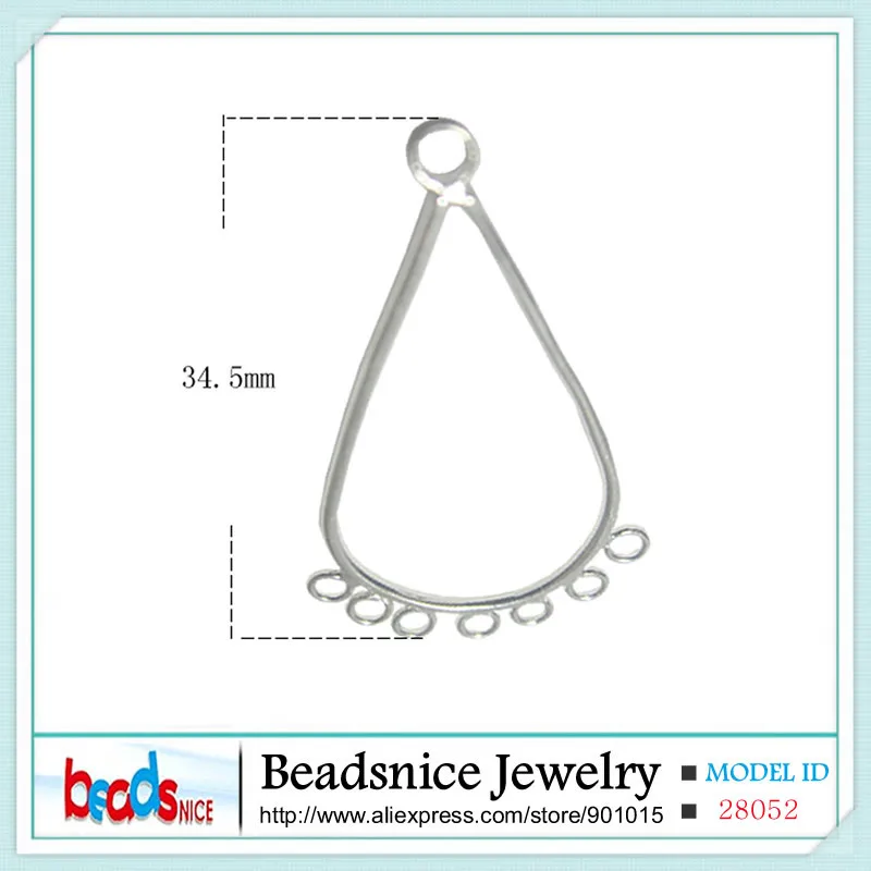 Beadsnice ID28052  useful real silver 925 Chandelier Component diy jewelry accessories wholesale in factory price