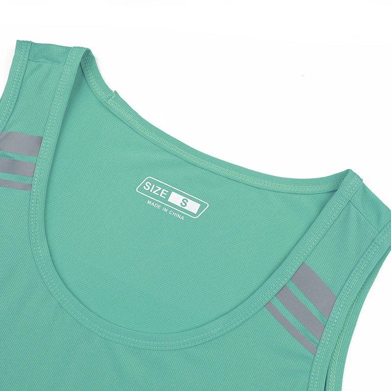 Yoga Vest Solid Color Loose Comfortable Quick Drying Top Mesh Running Summer Gym Sports Sleeveless Workout Women Fitness Tank