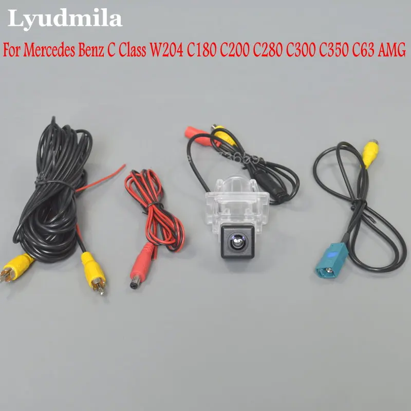 

LYUDMILA RCA & Original Factory Screen Monitor For Mercedes Benz C Class W204 C180 C200 C280 C300 C350 C63 Car Rear View Camera