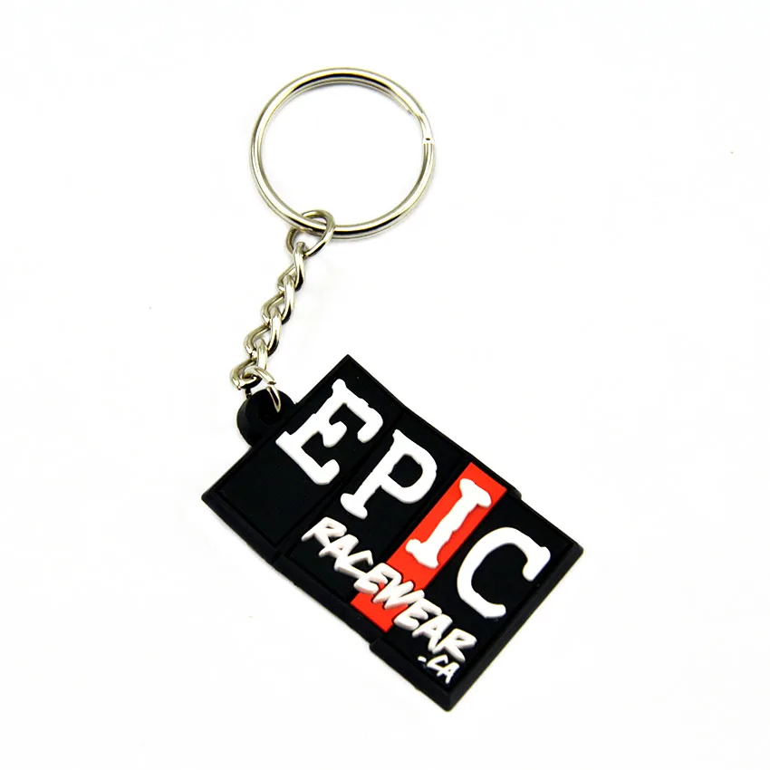 Gestalten Sie Ihren Eigenen 2D Weich-PVC-Schlüsselanhänger als Werbegeschenk – Detail 1