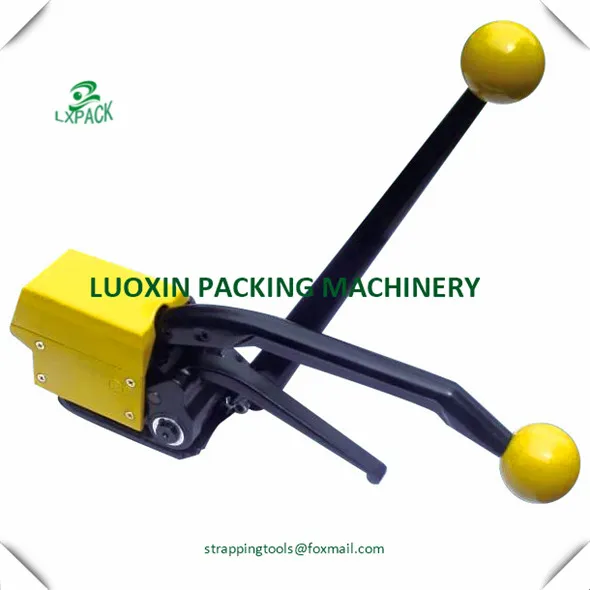 LX-PACK العلامة التجارية دليل التوتير و ختم التطبيق الموتر وسداده ل الصلب حزام مع ختم شقة جولة غير النظامية سطح