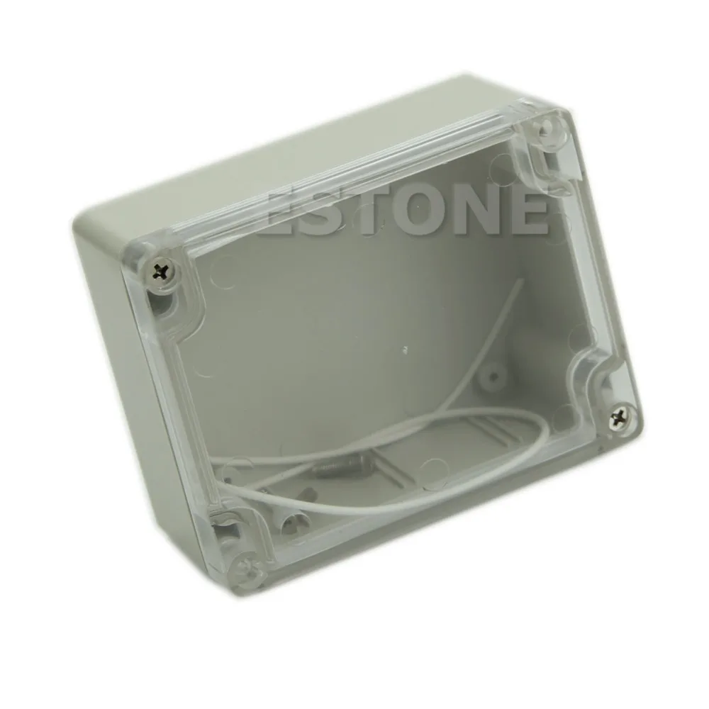 115x90x55MM Waterproof Cover Clear Plastic Electronic Project Box Enclosure Case W315