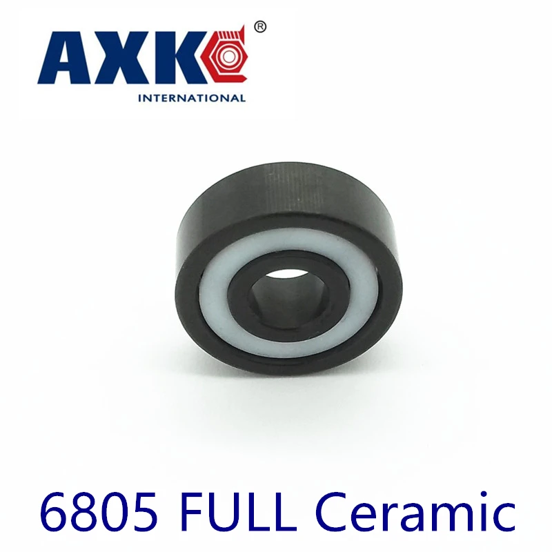 

2023 Rushed Top Fashion Axk 6805 Full Ceramic Bearing ( 1 Pc ) 25*37*7 Mm Si3n4 Material Ce Silicon Nitride 61805 Ball Bearings