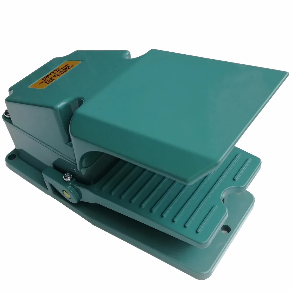 

Промышленный педальный переключатель CNTD CFS-302 1A1B 250В 15А с самовосстановлением, алюминиевым корпусом и защитным кожухом для станков с ЧПУ и сварки