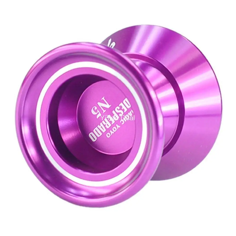 

EBOYU New Professional yoyo Ball Purple N5 Desprado Alloy Aluminum Magic YoYo Ball Gift Toys for Kids