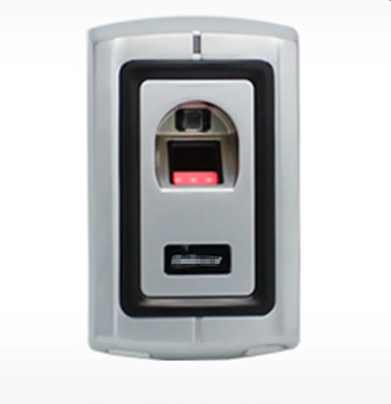 Fingerprint and ID Card Metal Door Access Control System Support External Card Reader