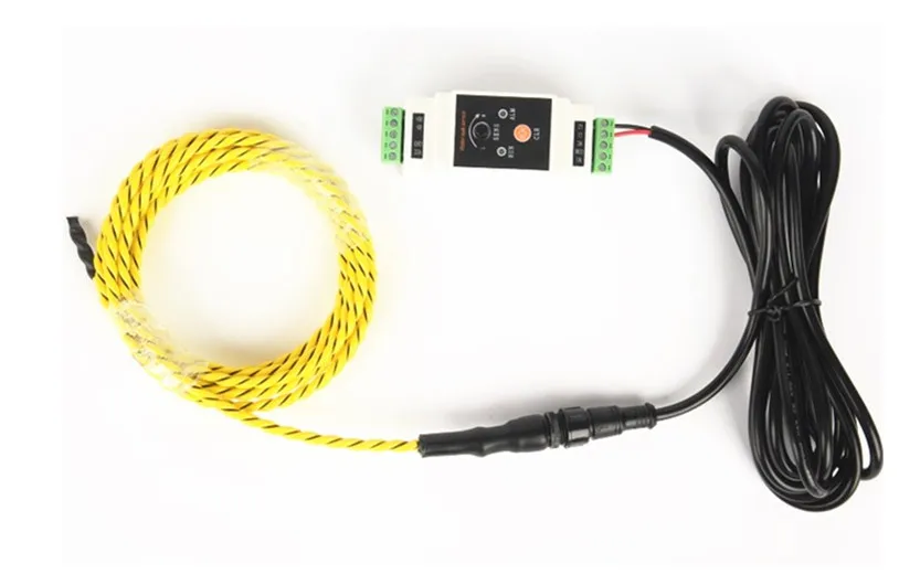 

non-positioning water leakage controller+1m water leakage detection line water immersion sensor Induction rope water leakage