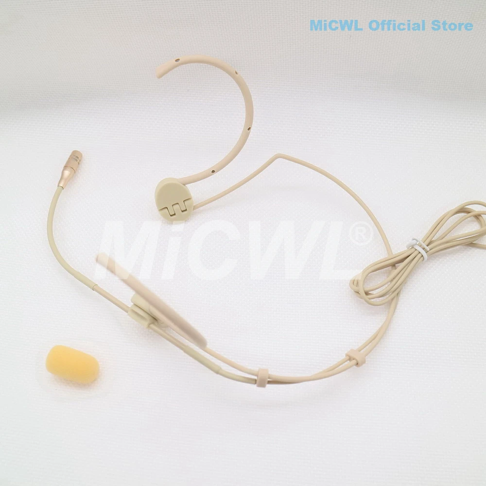 ميكروفون سماعة الرأس القلب لـ AKG Samson HC81 ميكروفون قابل للطي لتسجيل الغناء المسرحي مايك MiCWL