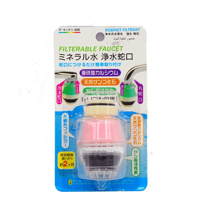 Coronwater Vòi Lọc Nước Dừa Than Hoạt Tính Và Canxi Màng Lọc 3305 Gói Trong Một Năm Replacment