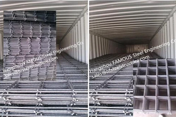 Concrete Reinforcement Wire Mesh and concrete reinforcing Mesh Made by Steel Rebars 4.6*1.98m AS standard