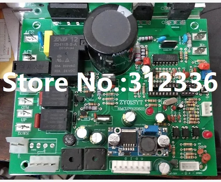 Envío Gratis controlador de Motor ZY01SYT placa base para cinta de correr placa de circuito de control ordenador bajo tablero de control