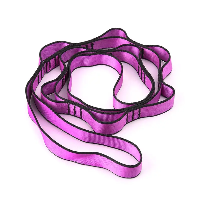 Climbing Nylon Daisy Chain Rope With Loops Yoga Hammock Hanging Strap Bandlet  Feb13