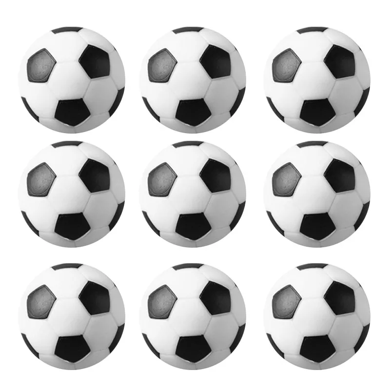 20pcs/lots Plastic Soccer Table Foosball Ball Football mini ball Soccer Mach table balls For baby foot fussball 28mm 32mm 36mm