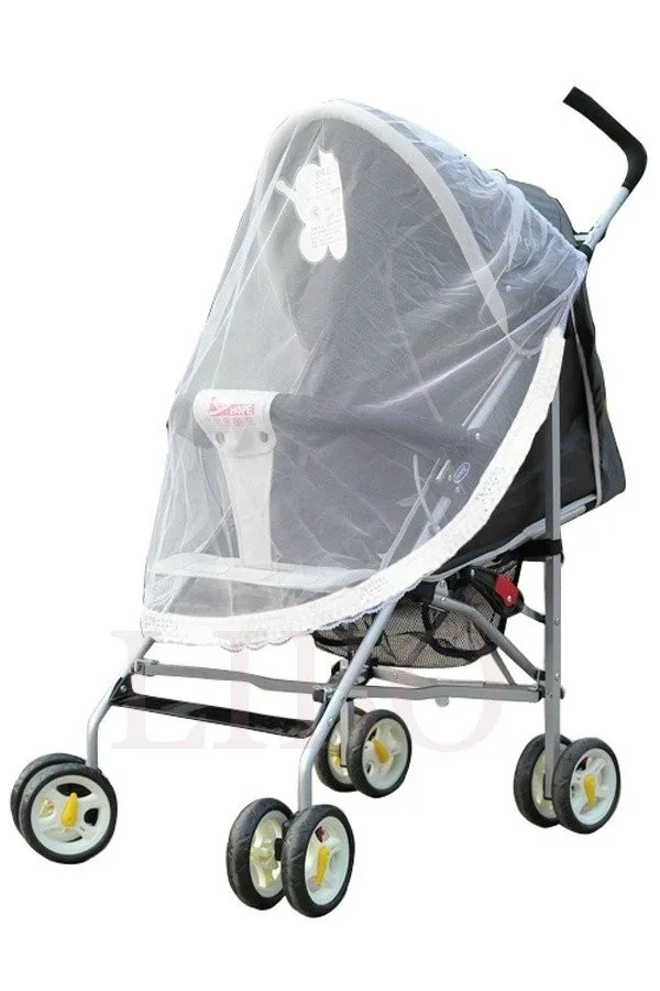 2019 brand new baby stroller mosquito net Anti-sand anti  net plus size widening encryption thickening baby wire