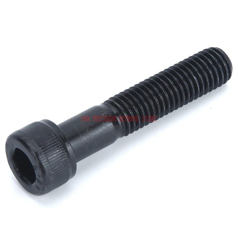 2023 M8 Lengthen Din912 12.9 High Strength Alloy Steel Cup Head Hexagonal Reverse Thread Black Left Tooth Bolt Anti-tooth Screw