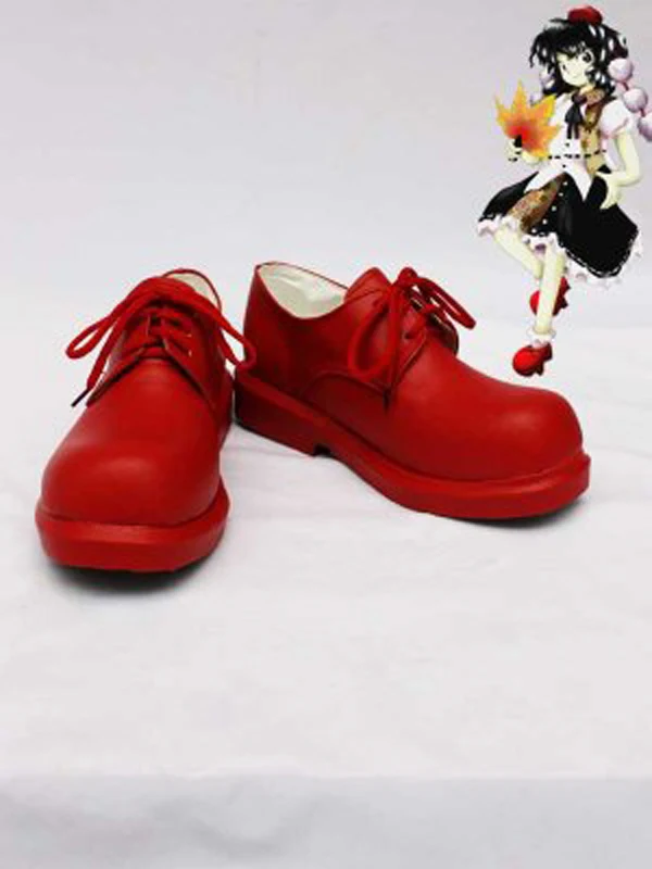 

Touhou Project Aya Shameimaru Red Cosplay Boots Shoes Anime Party Cosplay Boots Custom Made for Adult Women Shoes