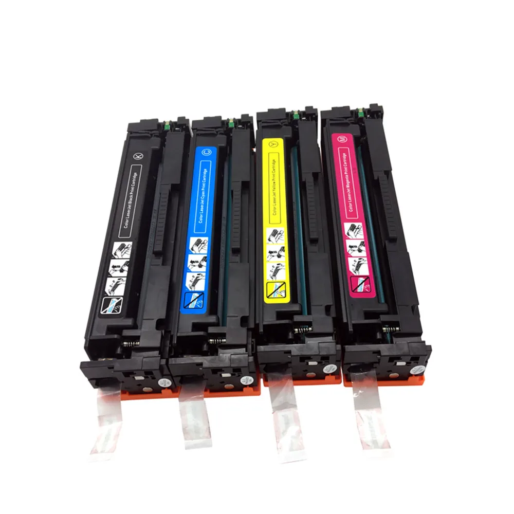 CF400A CF401A CF402 CF403A 201A Compatible Color Toner Cartridge For Color LaserJet Pro M252dn M252n MFP M277dw M277n M274n