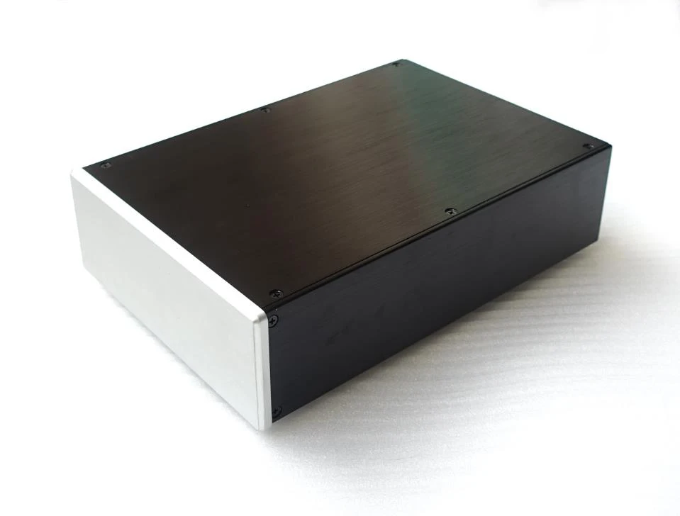 

STK208 Full aluminum amplifier chassis / Tube amp / Preamplifier / DAC decoder / AMP Enclosure / case / DIY box (215*80*308mm)