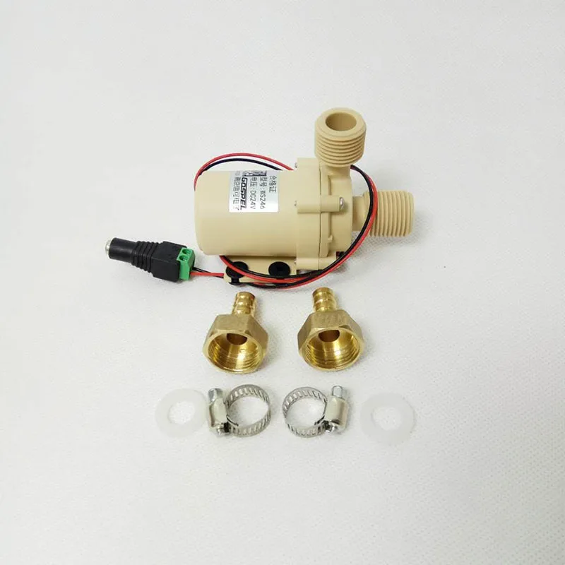 24V DC Beer Pump, Ceramic Core ,Food Grade Material, Resistant High Temperature for Hot Water Circulation