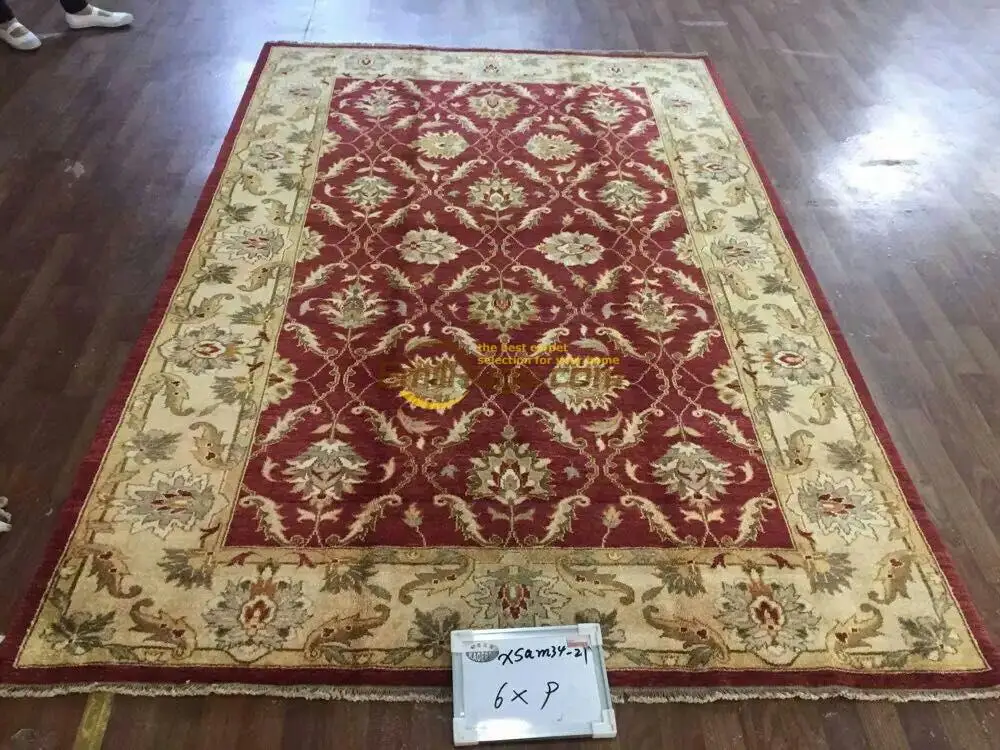 Oushak Rugs Antique Chinese Hand-made Wool Sofa Blanket For Living Room Art Carpet Chinese Wool Wool Rug Carpet