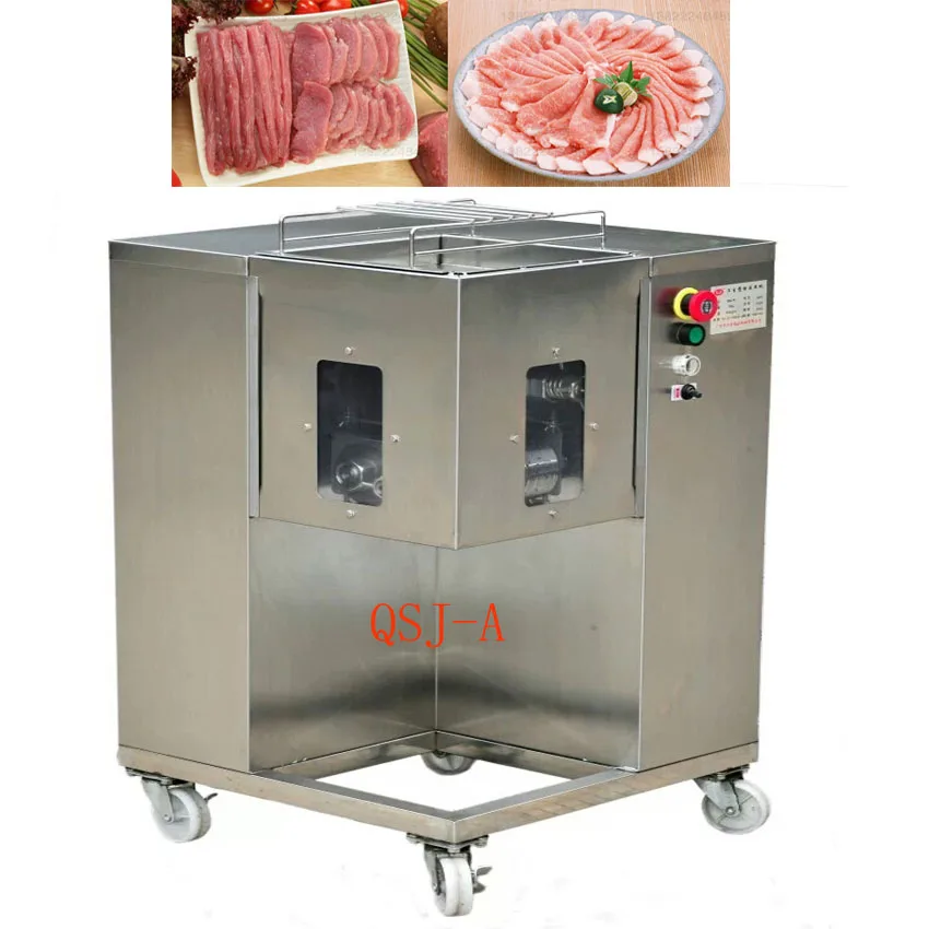 

Hot selling Multifunction meat cutting machine 500KG /HR meat slicer meat dicing cutter