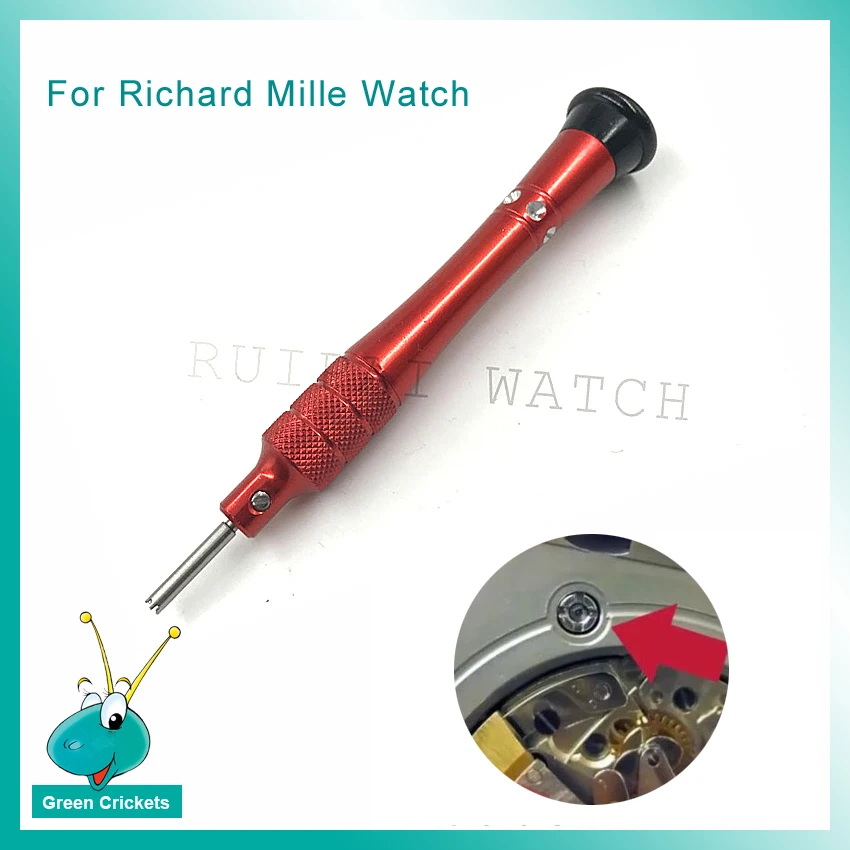 Watch Tool 2.7mm 4 Prongs Watch band Screw Remover and install Precision Watch Screwdriver for RICHARD MILE RM035 RM 027