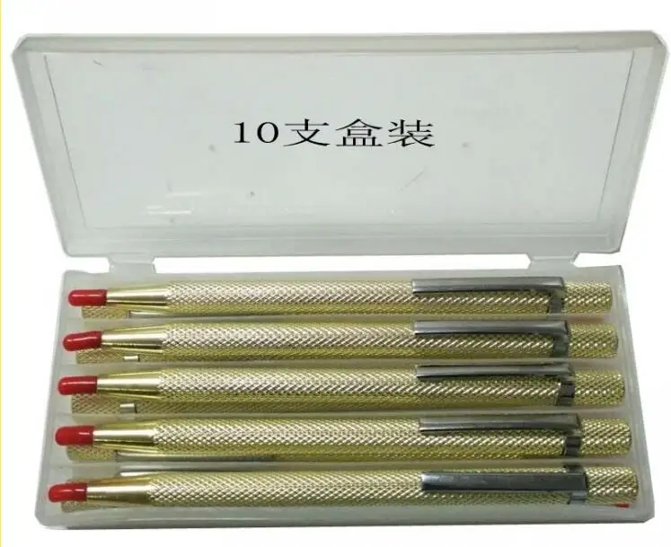 new type Pen clip type super hard durable Tungsten steel Marking pin for scribing line of Ceramic tile glass metal