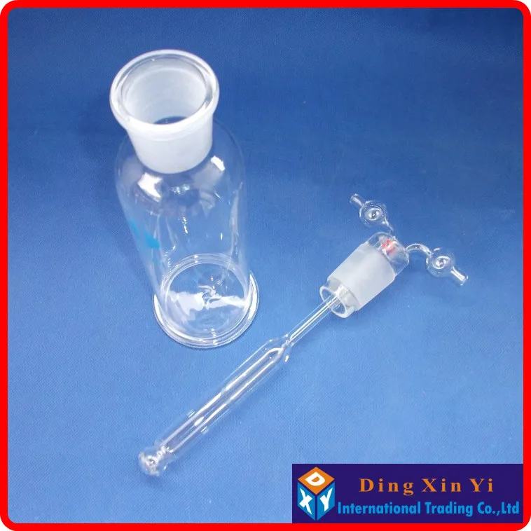 

500ml Monteggia gas washing bottle,Porous tube,Lab Glass Gas Washing Bottle muencks