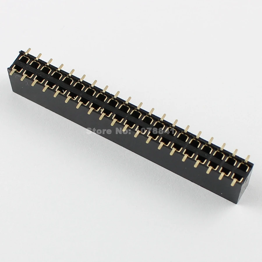 p9qsさん専用　2/2 10pcs Pitch 2.54mm 2x20 Pin 40 Pin Female Double Row SMT Pin