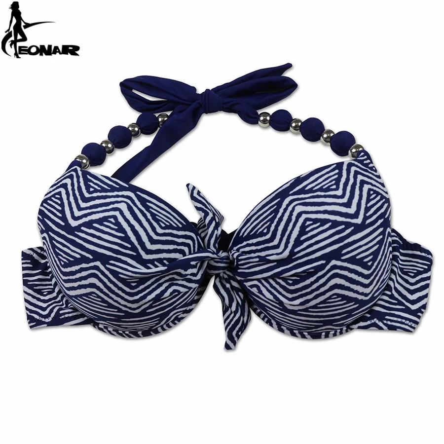 Maillot de bain brésilien pour femmes, haut et culotte astronomique, soutien-gorge push up, col licou, sexy, vêtements de plage