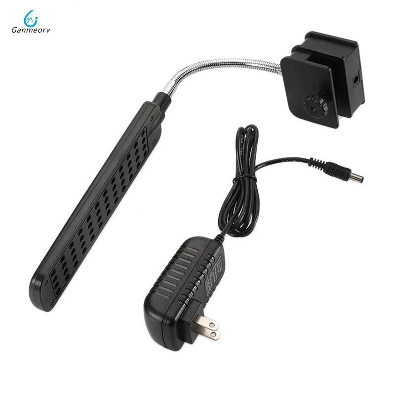 

48 LED DC12V 3 Вт аквариумные рыбные растения для выращивания растений с зажимом белый и синий свет лампа Регулируемая рука энергосберегающая аквариумная Светодиодная лампа