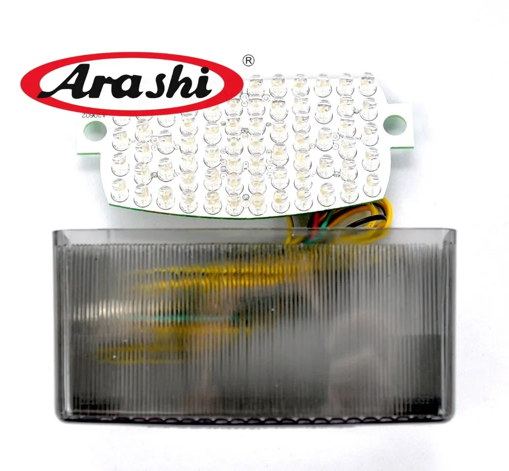 Arashi For HONDA 1994-2007 SPIRIT 750 MAGNA Motorcycle Turn Signal License Plate Holder Tail Lights LED Brake Lamps