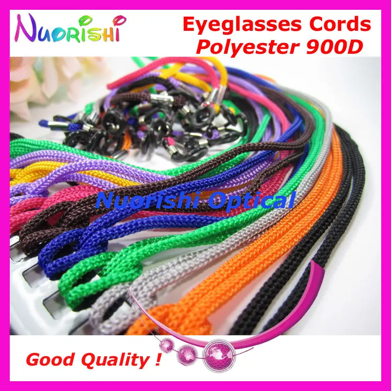 12/60/120pcs Good Quality Polyester 900D Sunglass Eyewear Eyeglass Glasses Braided Cord String Lanyard free shipping L715